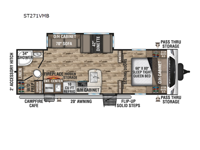 SportTrek ST271VMB Floorplan Image