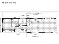 Timber Ridge Canada TC-301C Euro Villa Floorplan Image