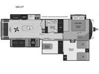 Retreat 39FLFT Floorplan Image