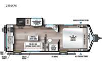Alta 2350KRK Floorplan Image
