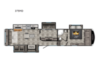 Volante 375MD Floorplan