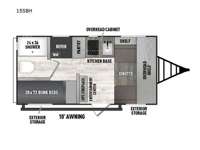 Saga 15SBH Floorplan Image