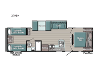 Kingsport 279BH Floorplan