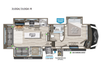 Solitude 310GK R Floorplan Image