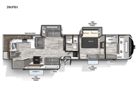 Cardinal Luxury 390FBX Floorplan