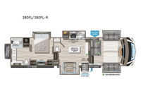Solitude 380FL R Floorplan Image