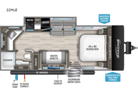 Imagine XLS 22MLE Floorplan