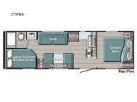 Kingsport Ultra Lite 275FBG Floorplan