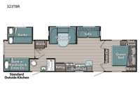 Trailmaster 323TBR Floorplan Image