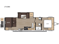 Catalina Summit Series 8 271DBS Floorplan Image