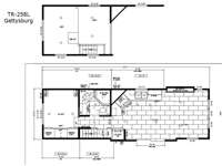 Timber Ridge TR-258L Gettysburg Floorplan Image
