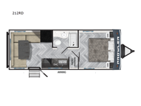 Prowler 212RD Floorplan Image