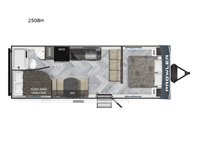Prowler 250BH Floorplan Image