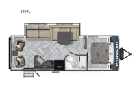 Prowler 256RL Floorplan Image