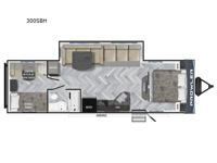 Prowler 300SBH Floorplan Image