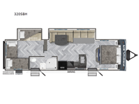 Prowler 320SBH Floorplan Image