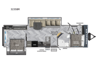 Prowler 323SBR Floorplan Image