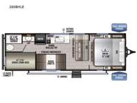 Della Terra 260BHLE Floorplan