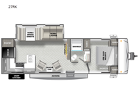 Wildwood 27RK Floorplan Image