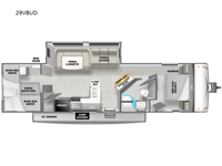 Used 2023 Forest River RV Wildwood 29VBUD image