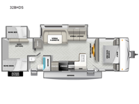 Wildwood 32BHDS Floorplan Image