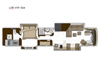 REALM FS605 LVB with Spa Floorplan Image