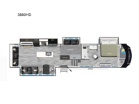 Bighorn 3880MD Floorplan Image