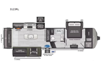 Montana 3123RL Floorplan Image