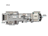 Wildwood Lodge 40RLB Floorplan Image