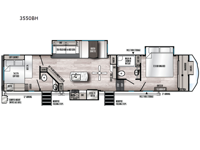 Sierra 3550BH Floorplan