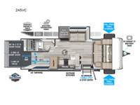 Salem FSX 245VC Floorplan Image