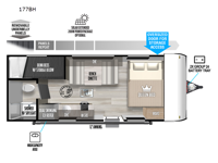 Salem FSX 177BH Floorplan Image