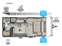 Salem FSX 167RBKX Floorplan Image