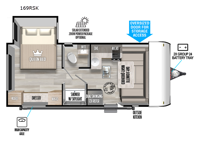 Salem FSX 169RSK Floorplan Image