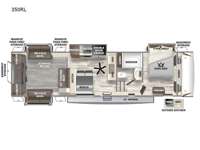 Sabre 350RL Floorplan Image
