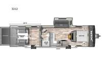 XLR Hyper Lite 3212 Floorplan Image