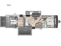 XLR Hyper Lite 3412 Floorplan
