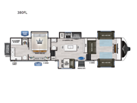 Ahara 380FL Floorplan