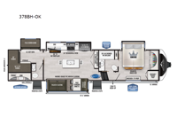 Ahara 378BH-OK Floorplan Image
