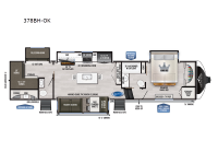 Ahara 378BH-OK Floorplan
