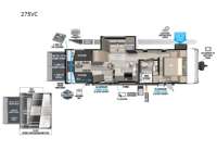 Wildwood FSX 275VCX Floorplan