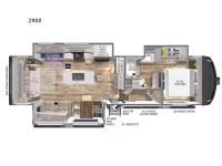 Model Z 2900 Floorplan