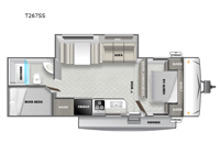 Wildwood Select T267SS Floorplan Image