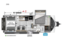 Momentum G-Class 23G Floorplan Image