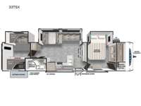 Salem 33TSX Floorplan Image