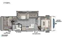 Salem Cruise Lite 273QBXL Floorplan Image