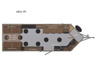 Angler Edition A821-PK Floorplan Image