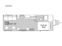 Sandsport S2215XL Floorplan Image