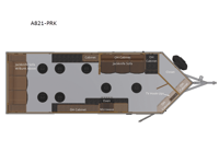 Angler Edition A821-PRK Floorplan Image