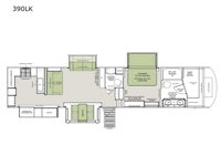 Vilano 390LK Floorplan Image
